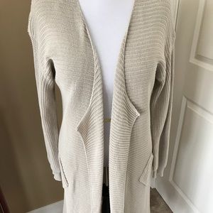 1804 beige sweater duster